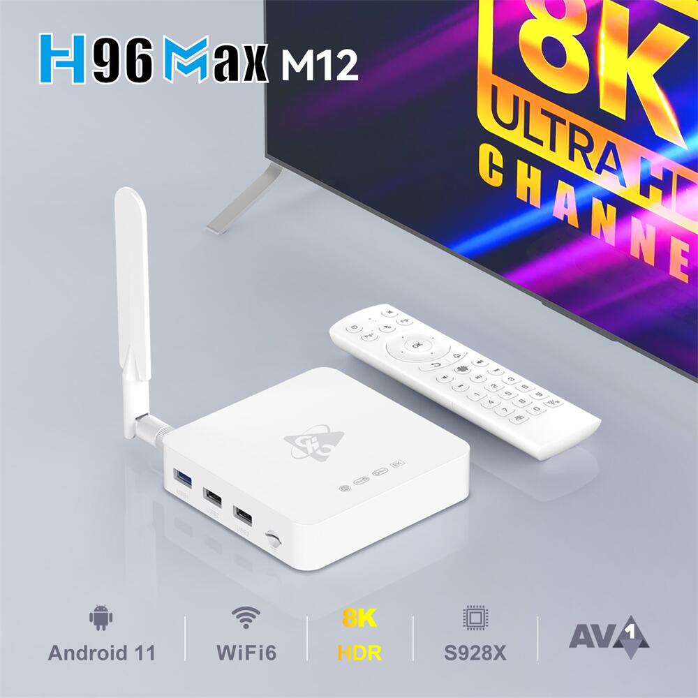 H96 MAX M12 Amlogic S928X caixa IPTV China fabricante exportador