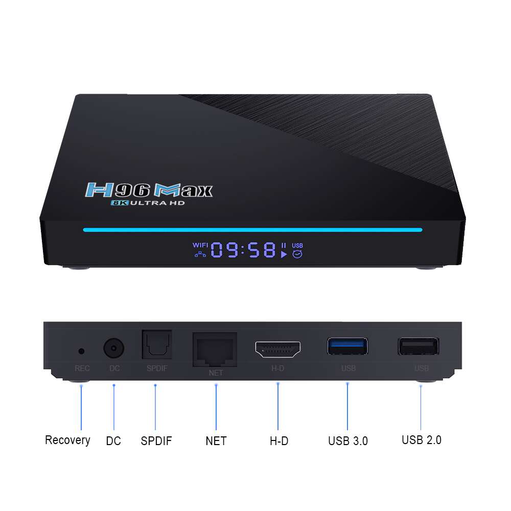 H96 Max RK3566 Rockchip RK3566 streaming player China manufacturer ODM