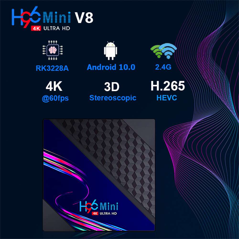 H96 Mini V8 RockChip RK3228A streaming player China manufacturer exporter