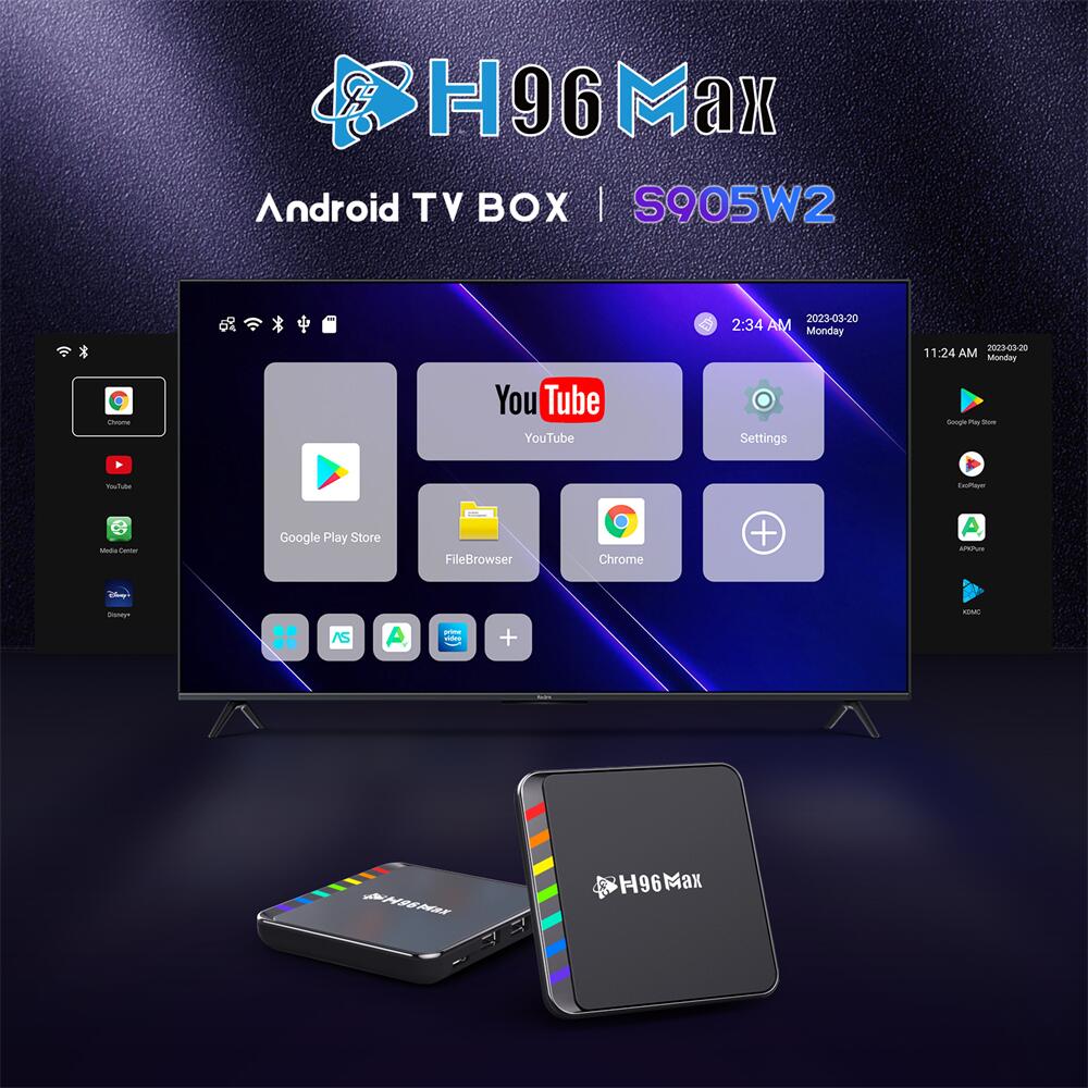 H96max W2 Amlogic S905W2 streaming player China manufacturer exporter