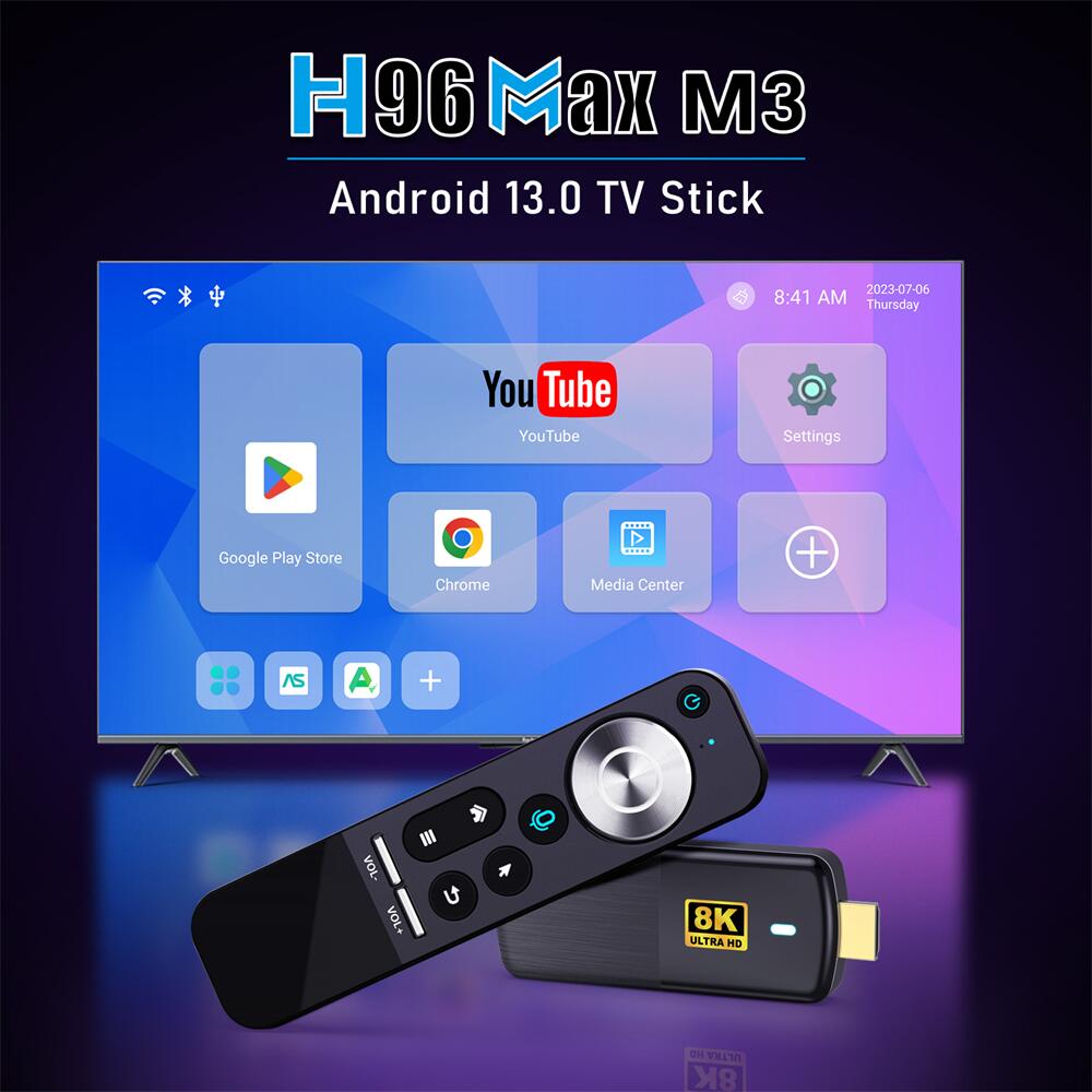 H96 Max M3 RockChip RK3528 Android TV Stick: meraviglie di intrattenimento personalizzate